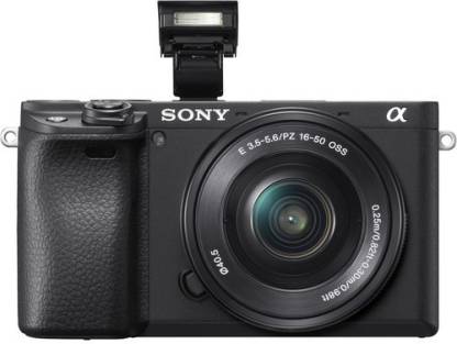 Sony Alpha ILCE-6400L 24.2MP Mirrorless Camera (Black) with 16-50mm Power Zoom Lens | APS-C Sensor | Real-Time Eye Auto Focus | 4K Vlogging Camera | Tiltable LCD - Black Sony Alpha ILCE-6400L 24.2MP Mirrorless Camera (Black) with 16-50mm Power Zoom Lens | APS-C Sensor | Real-Time Eye Auto Focus | 4K Vlogging Camera | Tiltable LCD - Black